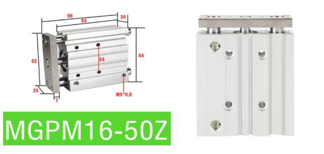 Xy lanh khí MGPM16-50Z - 2