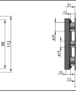 Xy lanh khí MGPM32-10Z
